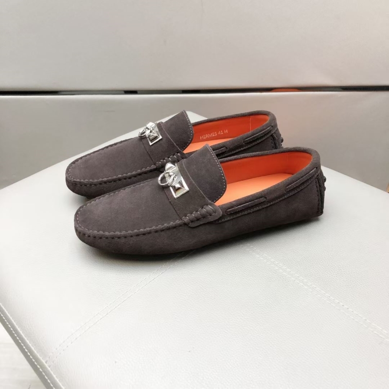H**mes leather shoes